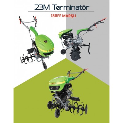 TARAL 23M DİZEL ÇAPA MAK. 186FE 3+1 MARŞLI TERMİNATÖR