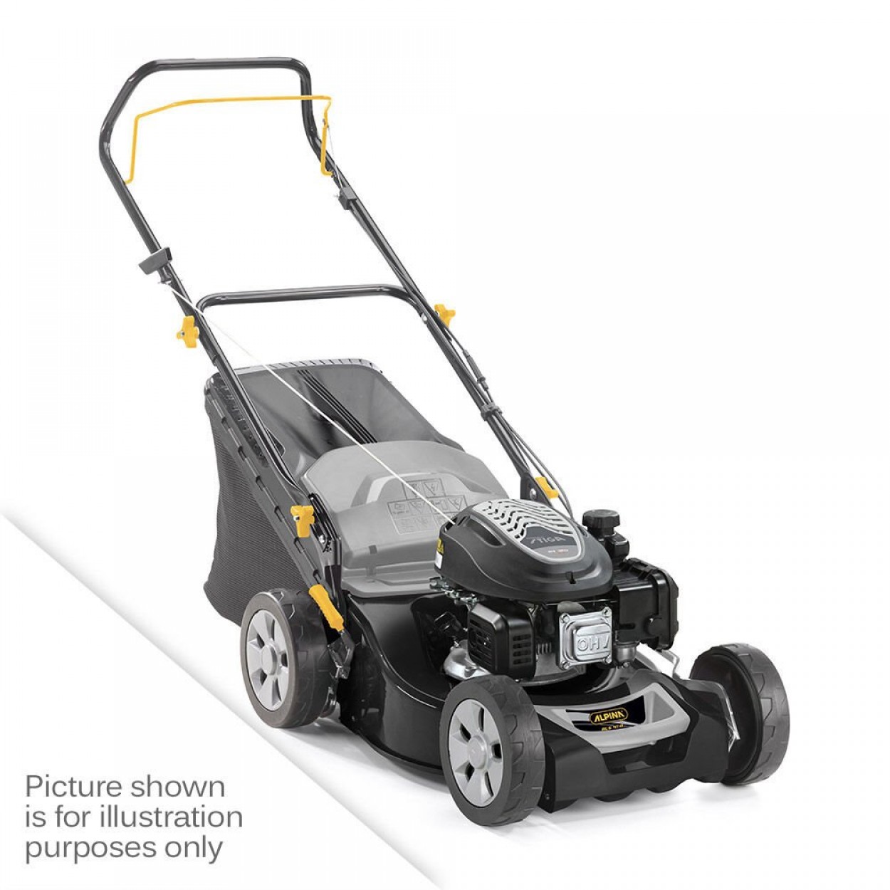 Alpina AL4 41A Benzinli Çim Biçme Makinesi 41cm İtmeli