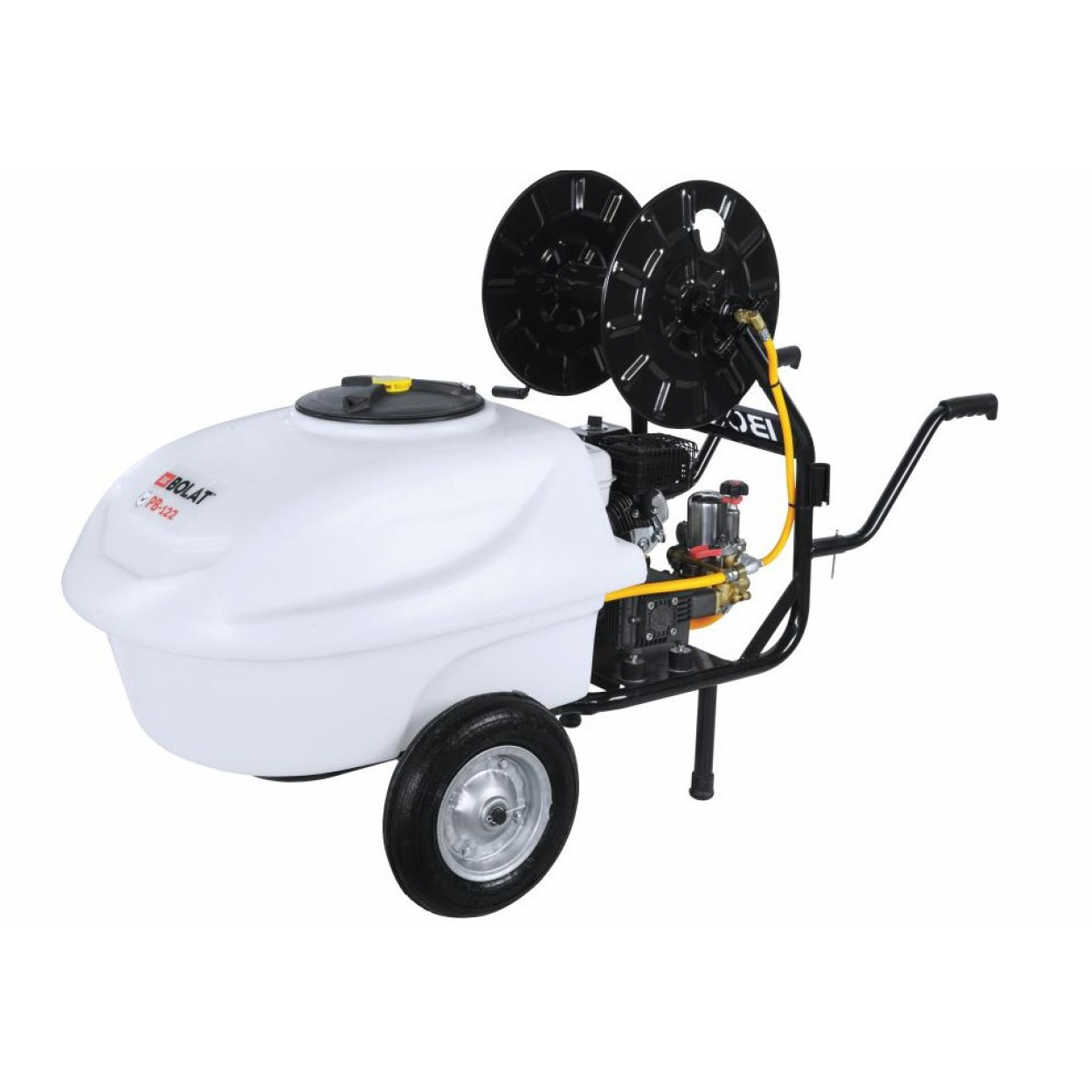 Bolat PB-122 Benzinli Akuble İlaçlama Makinesi 100 Litre 6.5 Hp