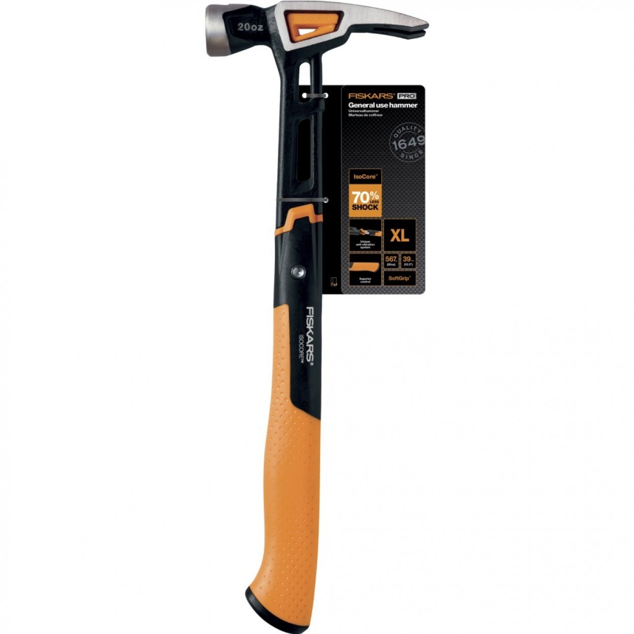 Fiskars Professional Çekiç-XL 850G 1020215