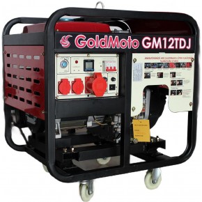 GoldMoto GM12TDJ Dizel Marşlı Jeneratör 12 KW Trifaze