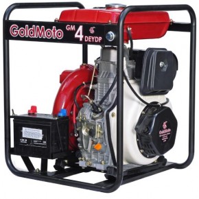 GoldMoto GM4DEYDP Dizel Su Pompası Yüksek Basınçlı 12HP
