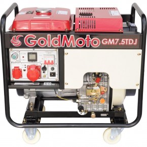 GoldMoto GM7.5TDJ Dizel Marşlı Jeneratör 7.5 KW Trifaze