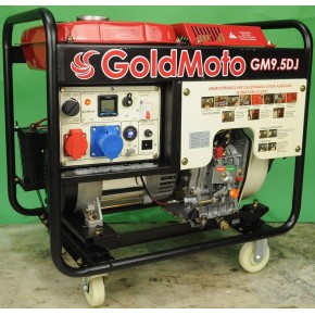 GoldMoto GM9.5DJ Dizel Marşlı Jeneratör 9.5 KW Monofaze