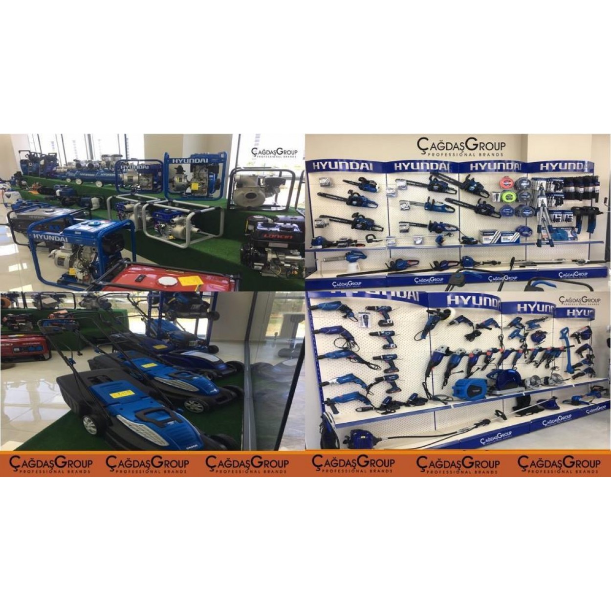 HYUNDAİ HYM410P BENZİNLİ ÇİM BİÇME MAKİNESİ 41 CM 