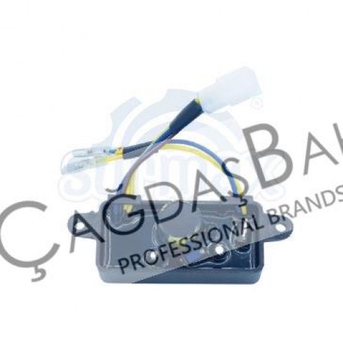 JENERATÖR 2 / 2.5 / 3 / 3.5 KWA 6 KABLOLU MONOFAZE DİKDÖRTGEN AVR