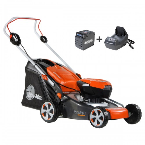 Oleomac Gİ44P Akülü Çim Biçme Makinesi 5.0 AH Akü + Şarj Aleti