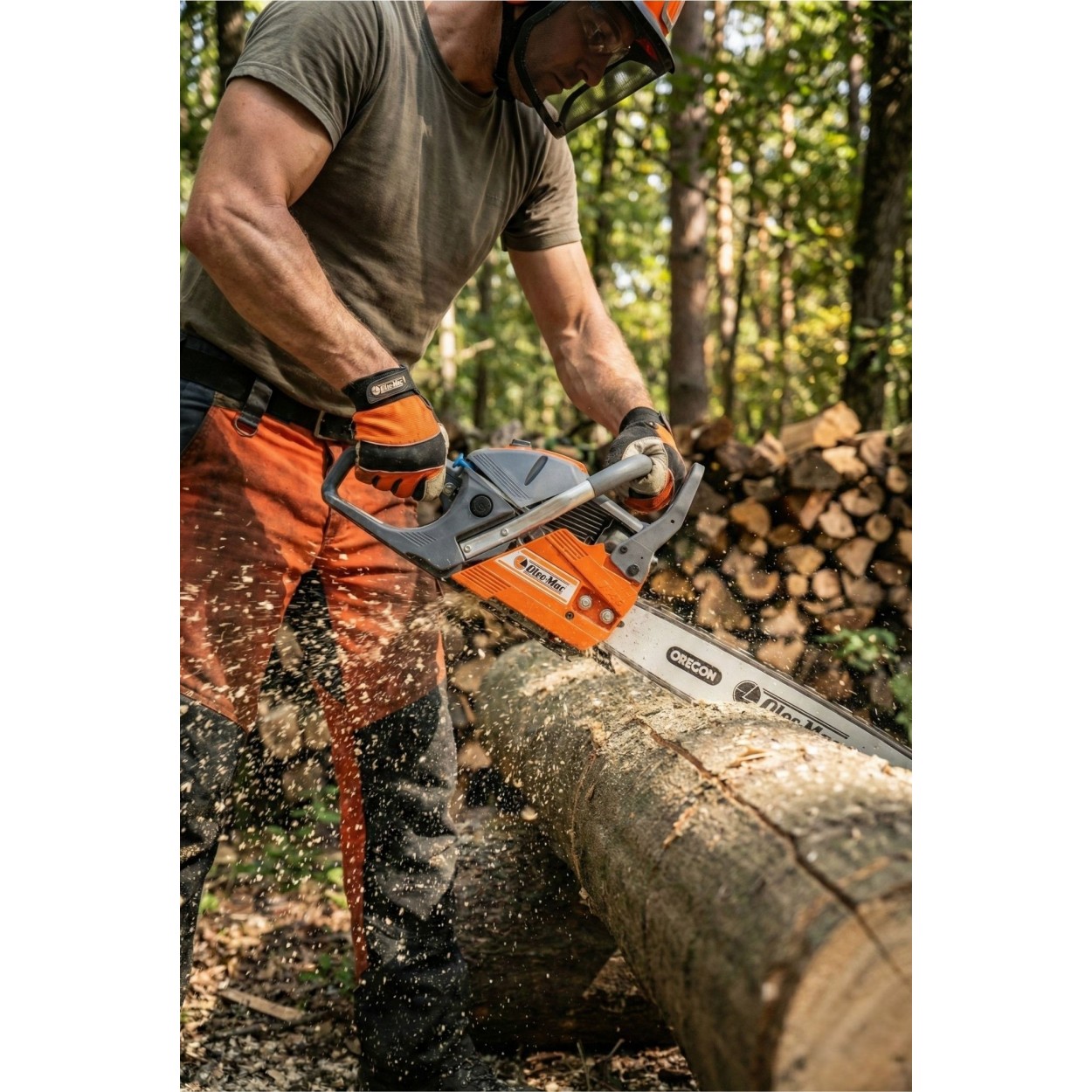 OLEOMAC GSH560 Benzin Motorlu Testere 3.5 HP